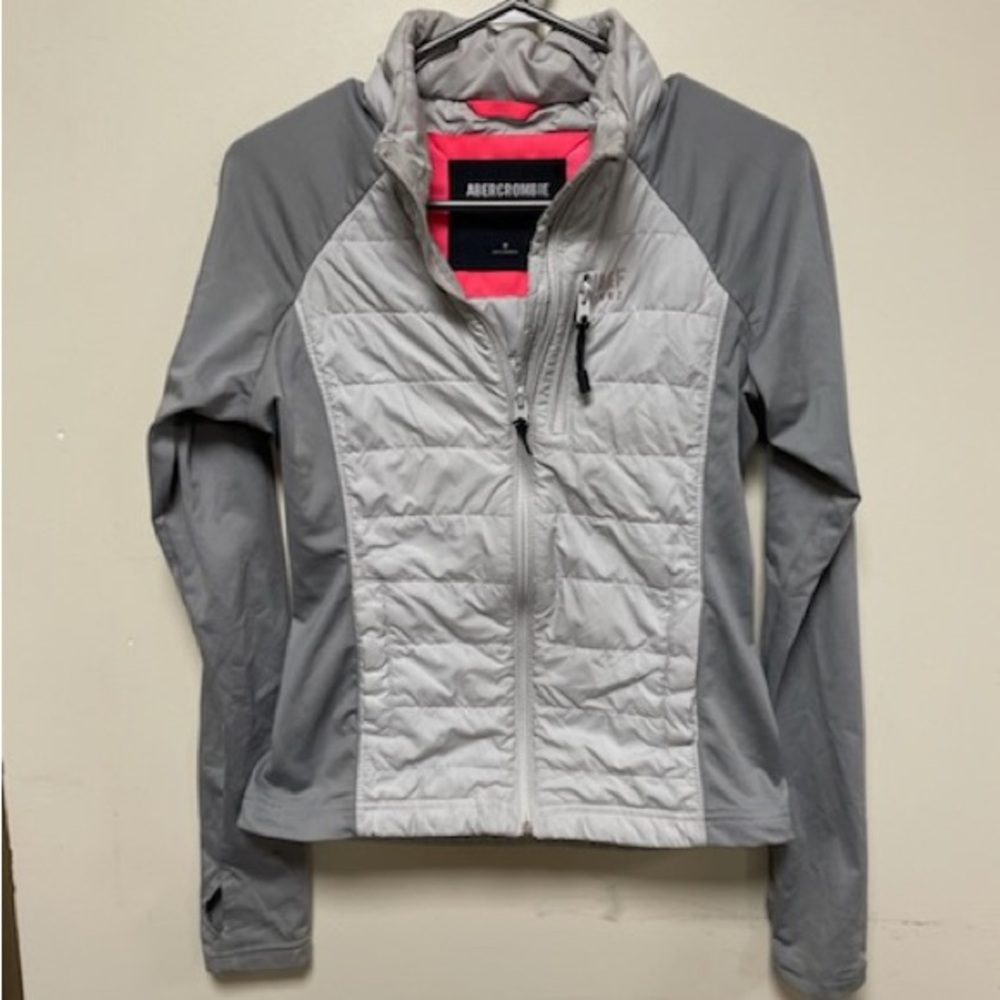 Abercrombie & Fitch Two-Tone Gray Jacket